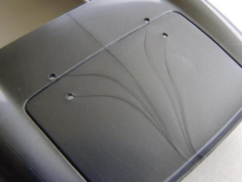 plastic injection mold defects- Flow Lines and Tiger Stripes plastic injection mold defects- Flow Lines and Tiger Stripes