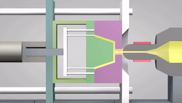 injection molding stage ejection