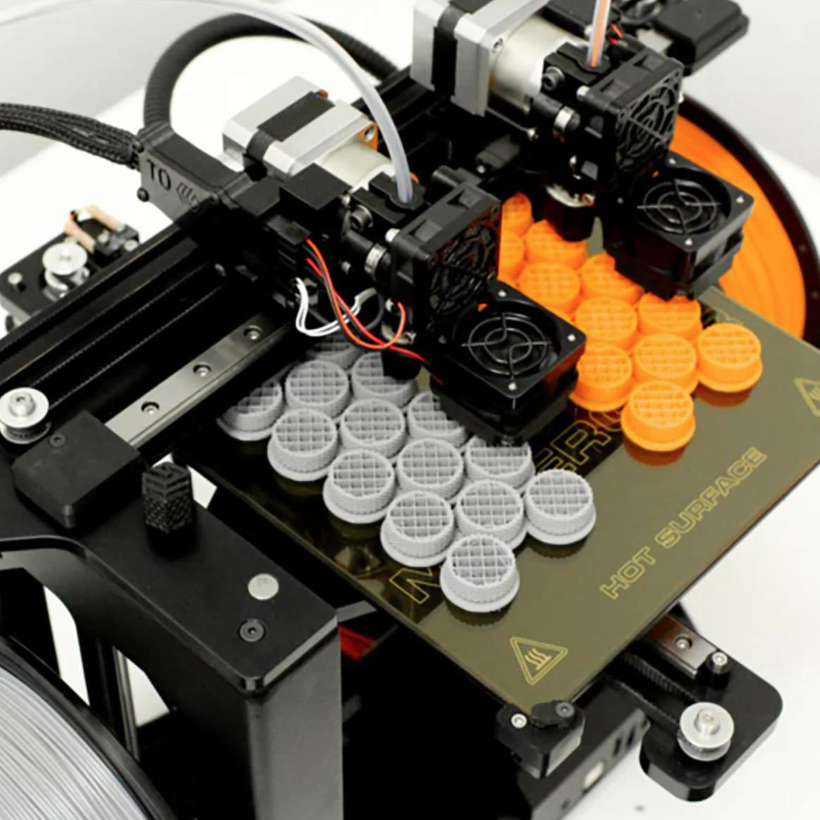 dual extruder 3D printer-1