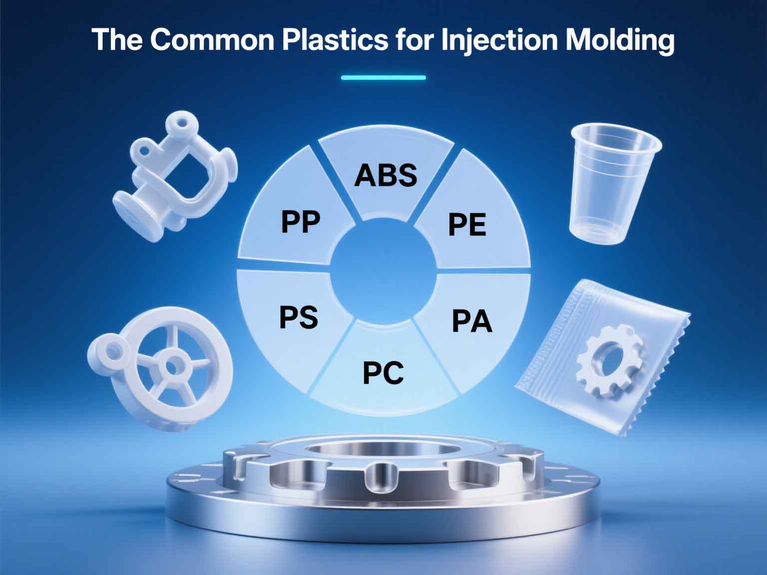 The Common Plastics for Injection Molding