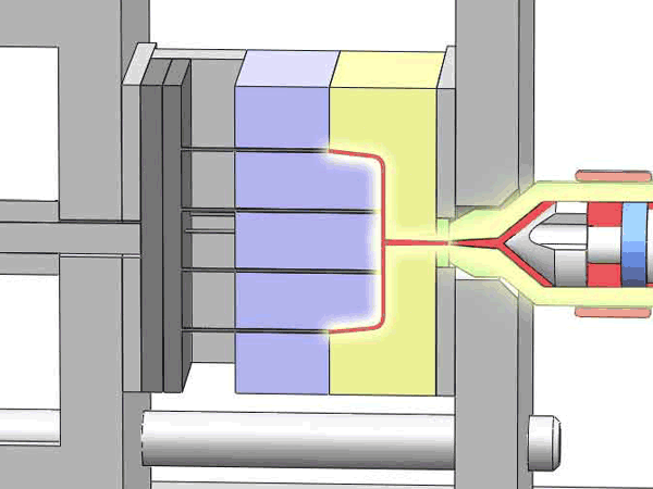 injection molding stage cooling