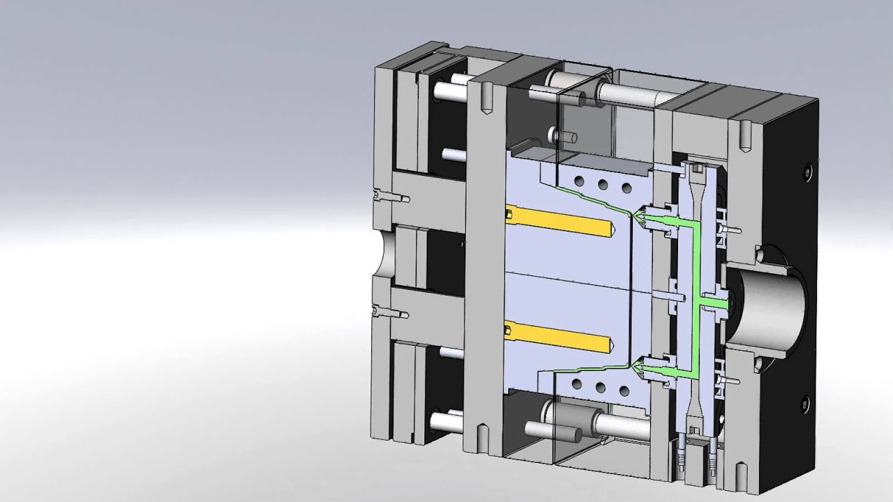 Hot runner in injection molding