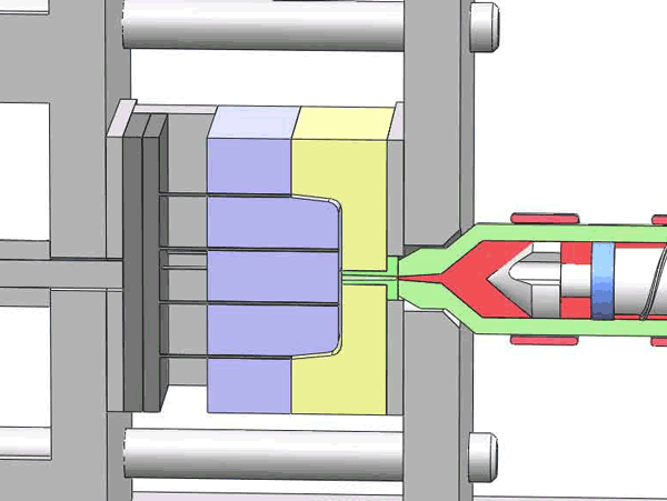 injection molding injection stage